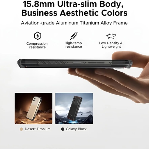 DOOGEE Blade 20 Turbo 5G Endüstriyel Akıllı Telefon