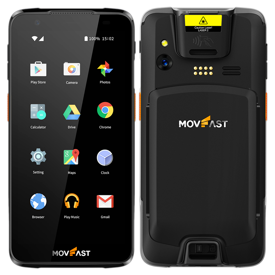 Movfast Ranger 2 Endüstriyel Android El Terminali - 4G / LTE ÇİFT SİM KART DESTEĞİ