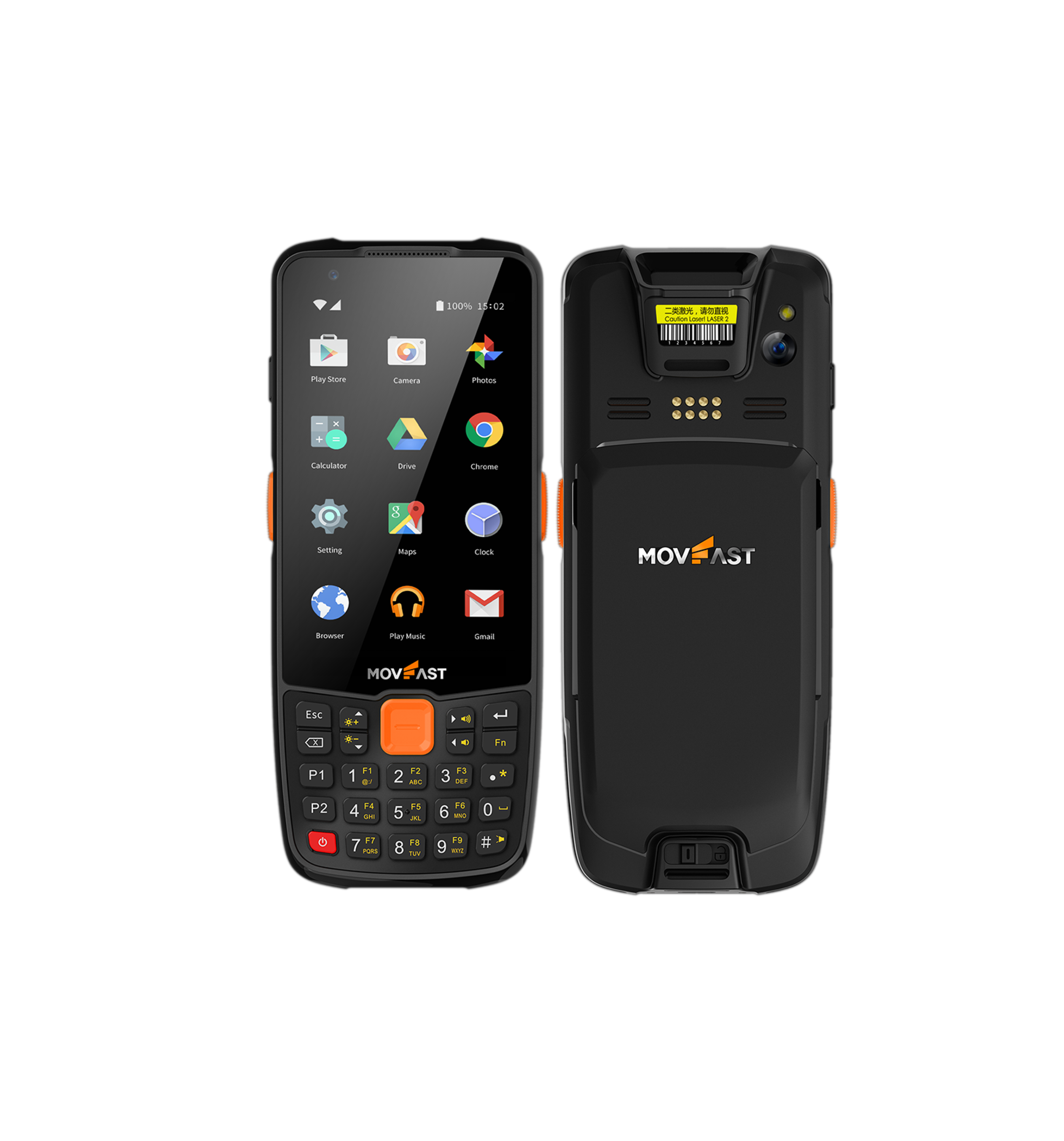 Movfast Ranger 2 Lite Endüstriyel Android El Terminali - 4G / LTE ÇİFT SİM KART DESTEĞİ